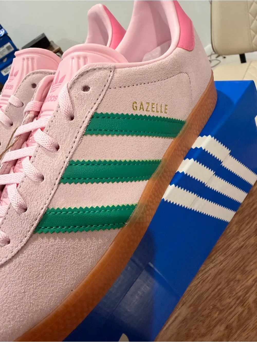 adidas soft pink